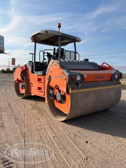 Used Compactor in yard